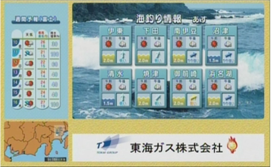 お天気チャンネルバナー広告