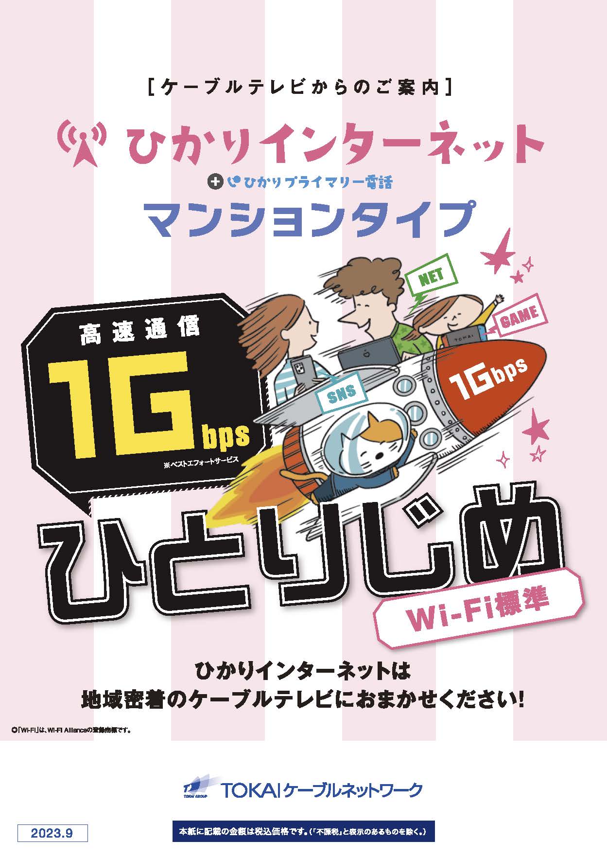 ひかりdeネット マンションタイプ